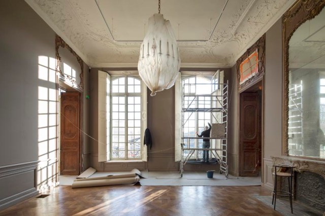 Chantier musee Rodin, Paris.