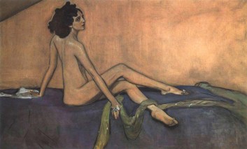 ולנטין סרוב, דיוקן אידה רובינשטיין, 1910, המוזיאון הרוסי, סט. פיטרסבורג