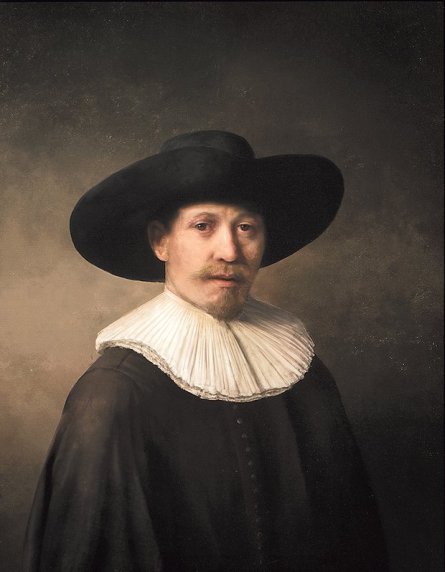 The Next Rembrandt, unveiled in Amsterdam the new artwork is based on 168,263 Rembrandt painting fragments. Photograph handout