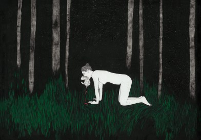 Untitled,2013,Pastel and Ink on paper,70x100cm.jpg