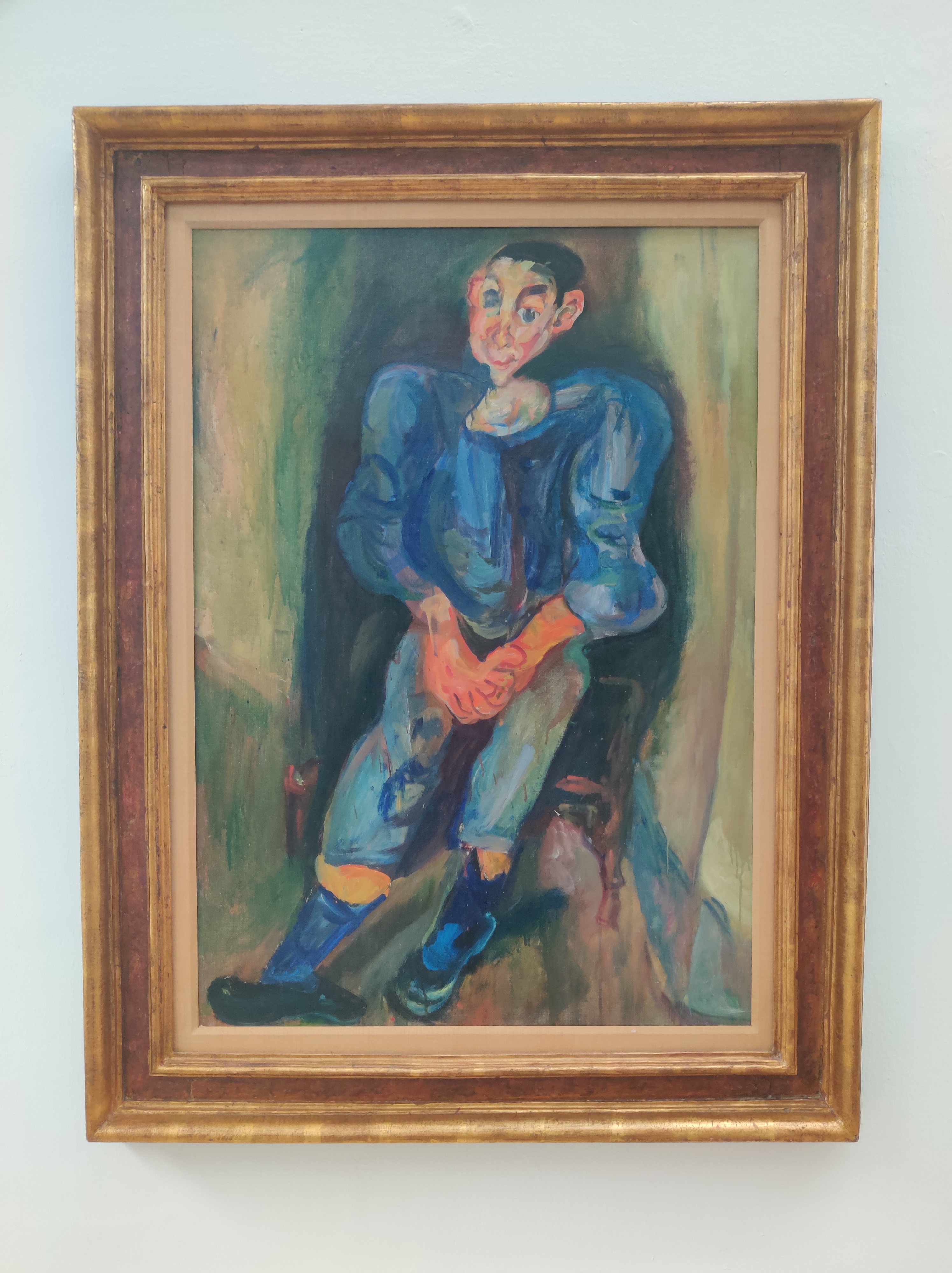 חיים סוטין, נער בכחול, 1924 בקירוב, מוזיאון ישראל, ירושלים.jpg