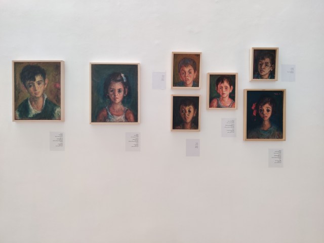 חיים אתר, דיוקנאות ילדים וילדות, שנות ה-40.jpg