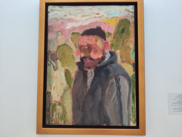 עמית קבסה, דיוקן עצמי עם נוף, 2011.jpg