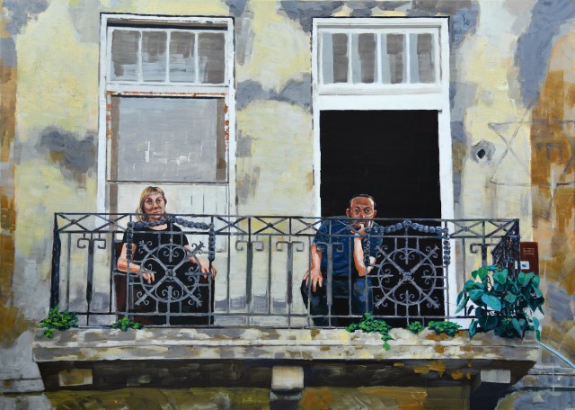 דוד גרשטיין, מסדרת המרפסות, 2020