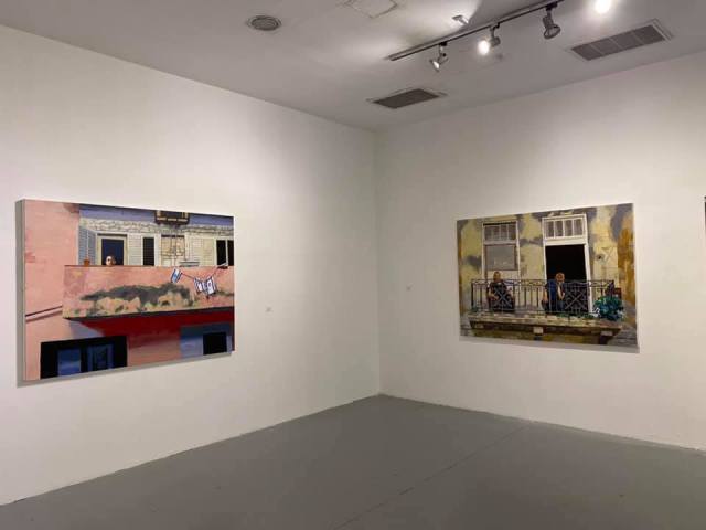 צילום הצבה IV- בית האמנים תל אביב יולי 2020