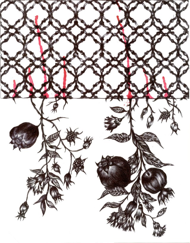 פטל רימון ולשון של זהורית