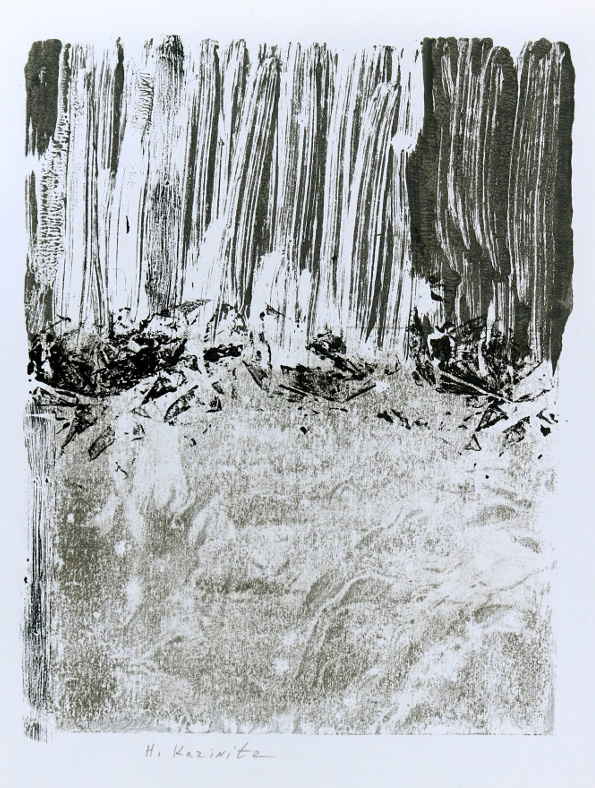 , ללא כותרת, טכניקה מעורבת 4 על ניר