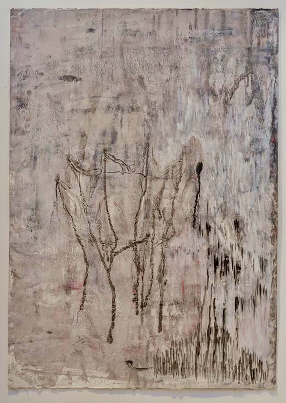 עתליה שחר, כתר שורשים אקריליק על נייר