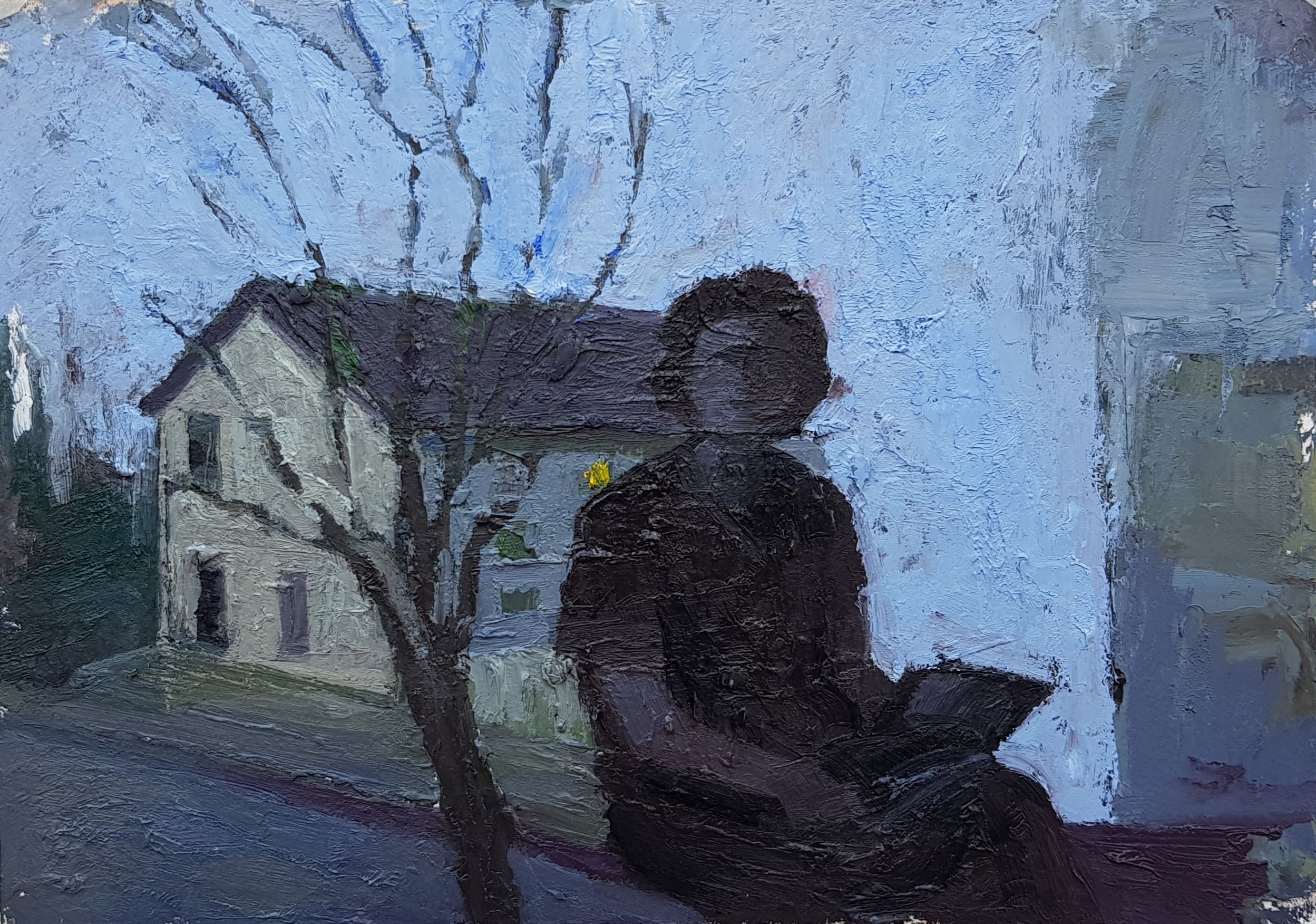 שמן על נייר 24-34סמ