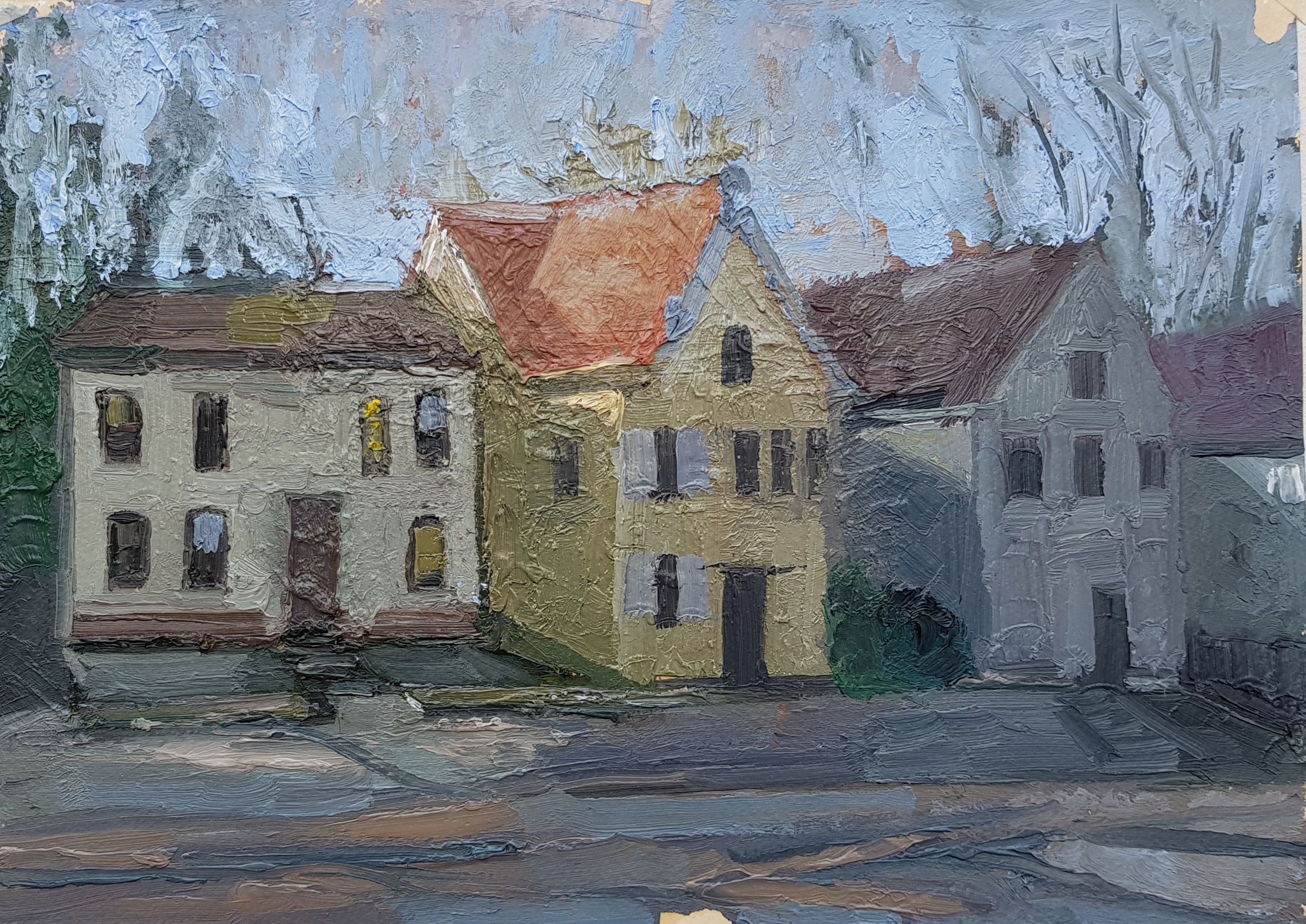 שמן על נייר 30-40סמ